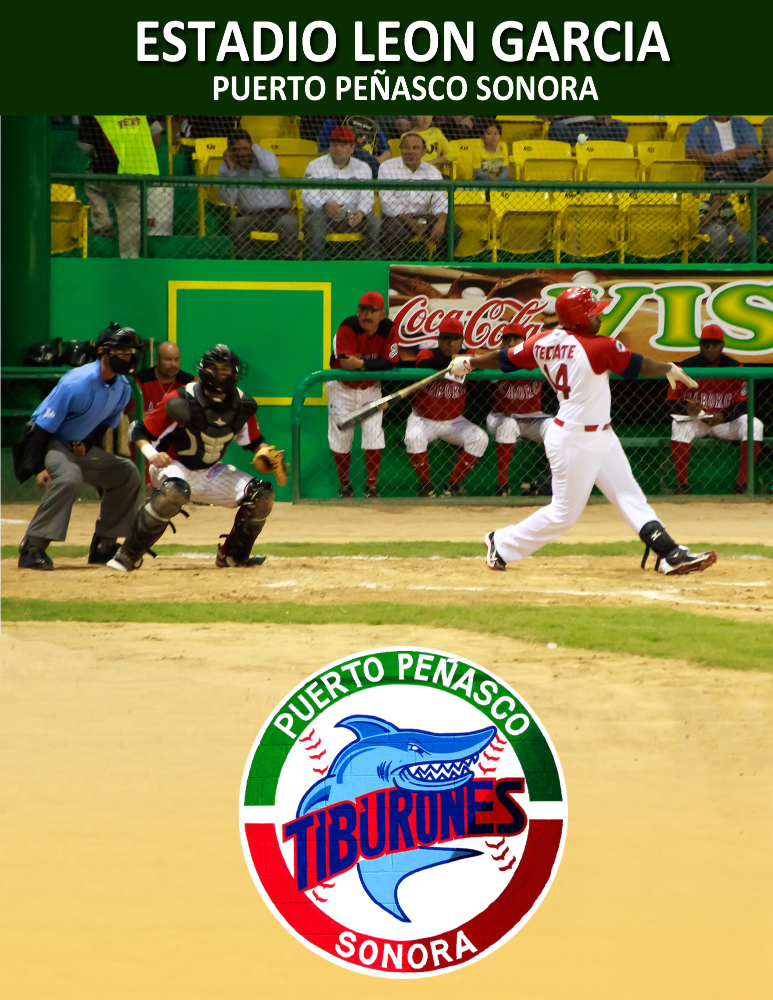 baseball-tiburones-estadio-leon-garcia-poster Tiburones of Puerto Peñasco head to League Championship!