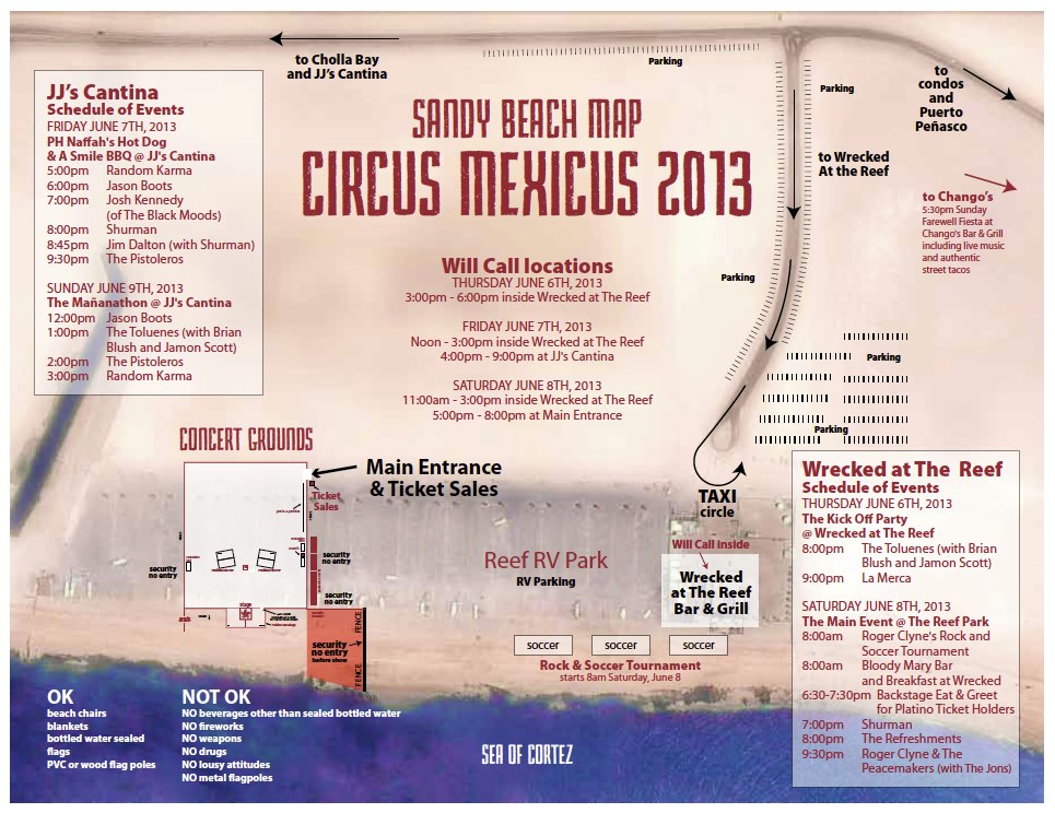 circus-mexicus-2013 Circus Mexicus XXII - Blending conscience and celebration with Roger Clyne!  June 6 - 9