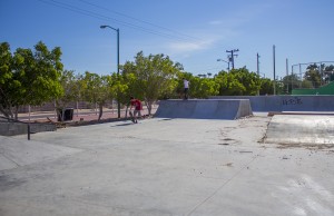 skatepark1-300x194 Skate park nears completion in Puerto Peñasco