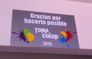 toma-color-donation-2015-1-300x194 "Toma Color" hace entrega del trabajo de construcción en La Montaña