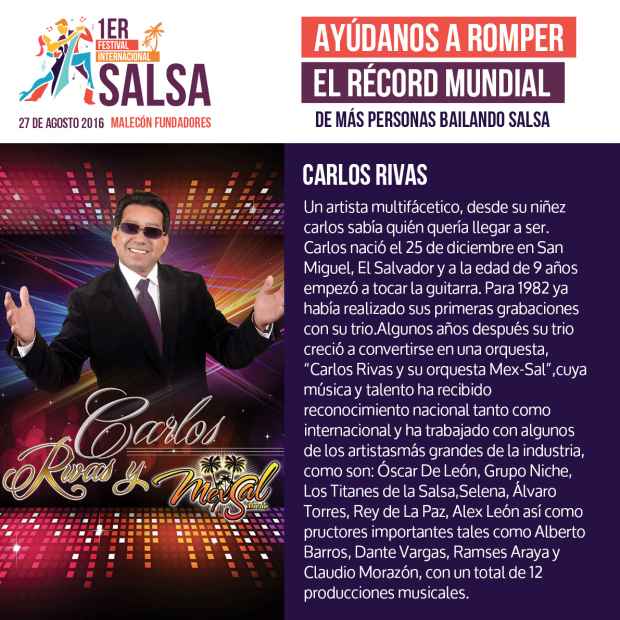 carlos-rivas-620x620 Peñasco 1st International Salsa Festival aims big