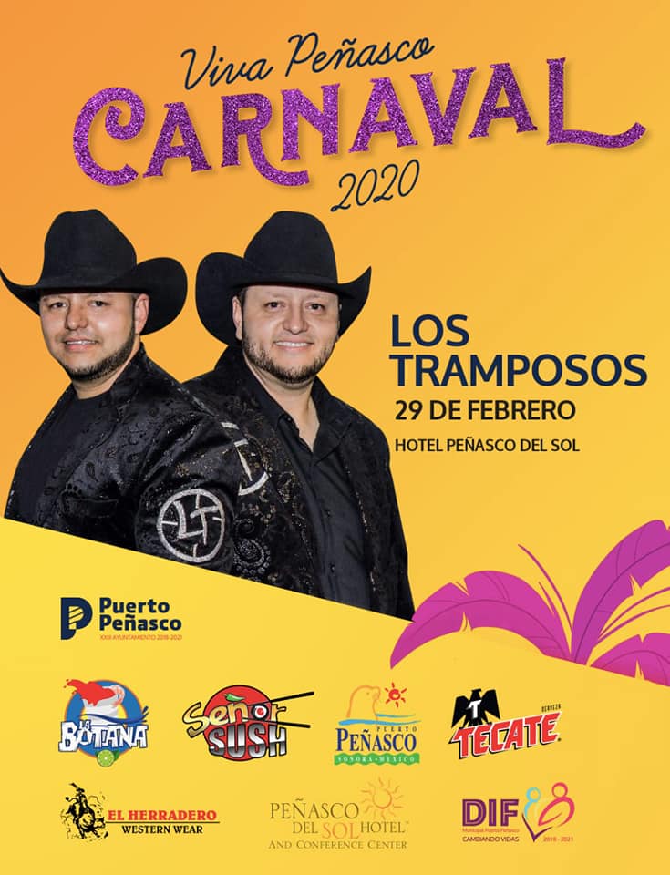 29-feb-b Viva Peñasco 2020 Carnaval Calendar