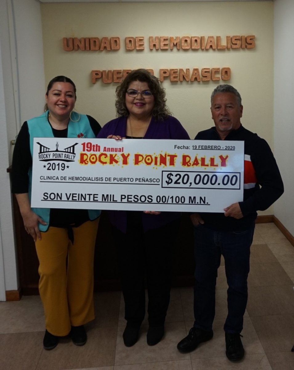 3-955x1200 19° Rocky Point Rally presenta donación a la Unidad de Hemodiálisis en Puerto Peñasco
