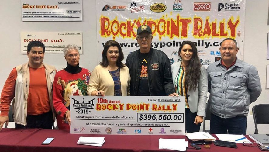 donacion-general-2019 Rocky Point Rally donation to Puerto Peñasco Dialysis Unit