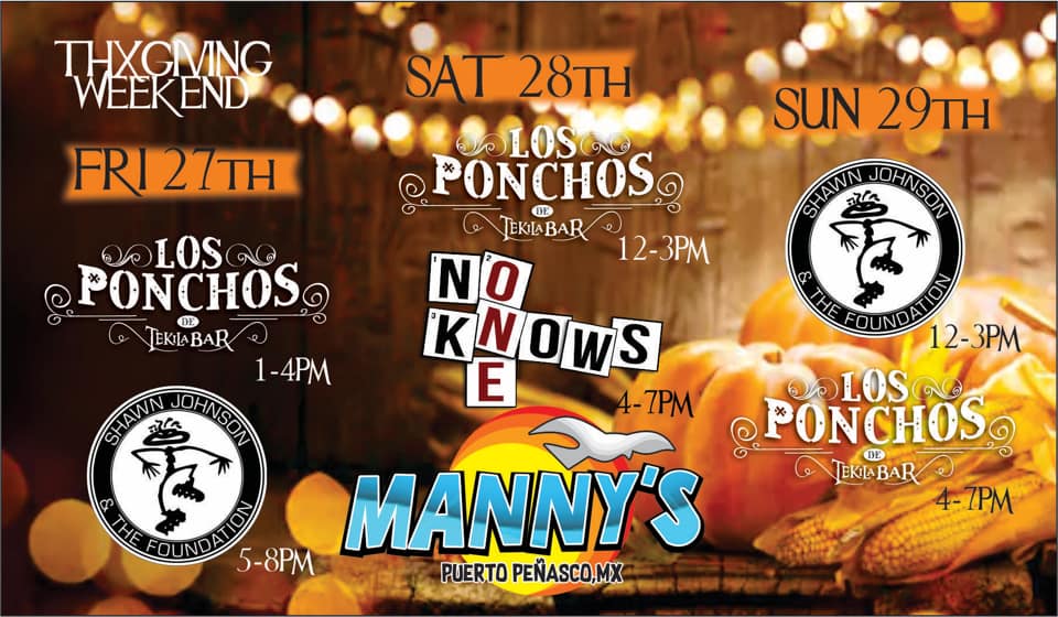 mannys-thanksgiving-weekend-music Giving Thanks 2020. Rocky Point Weekend Rundown