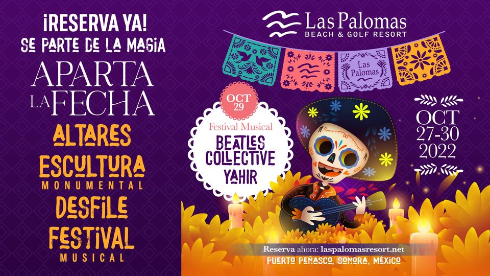 Dia-de-Muertos-La-Palomas-22 Celebración Anual Día de Muertos de Las Palomas Beach & Golf Resort