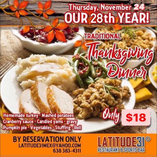 Latitude-31-Thanksgiving-Dinner-22 Thanksgiving Dinner at Latitude 31