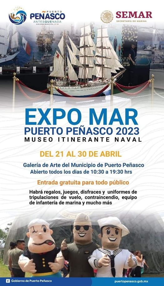 ExpoMar-23 Navy honors 1914 Defense of Veracruz: Inauguration of ExpoMar