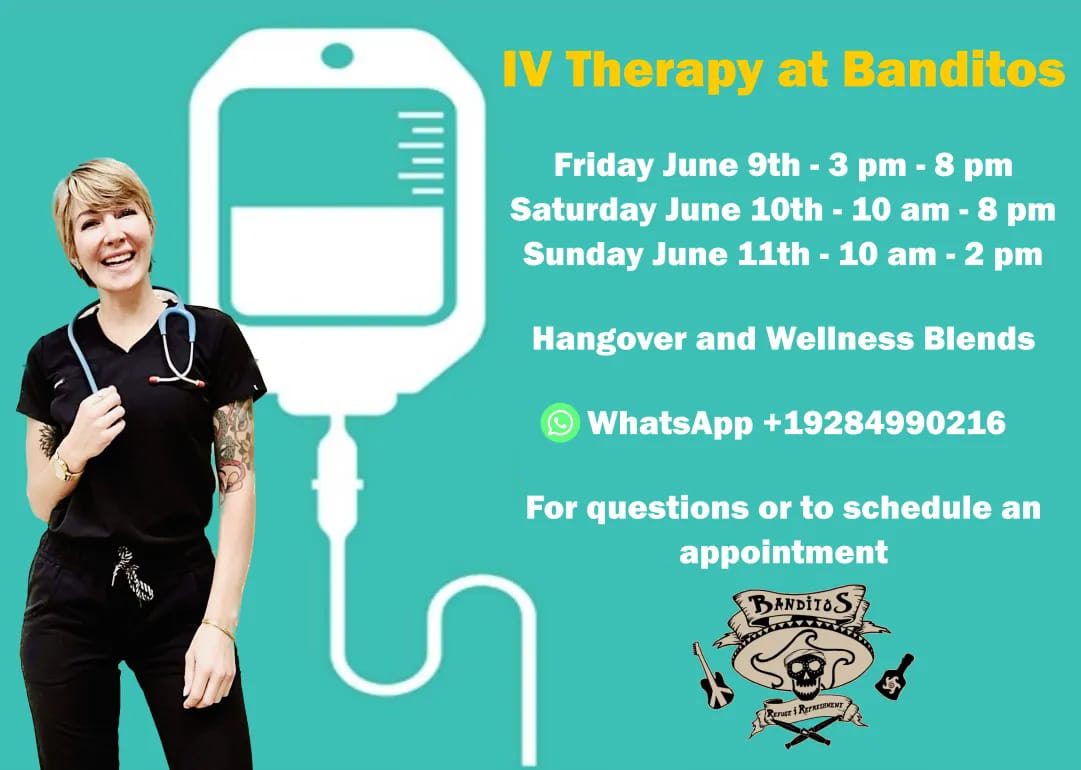 banditos-iv-therapy-circus IV Therapy at Banditos