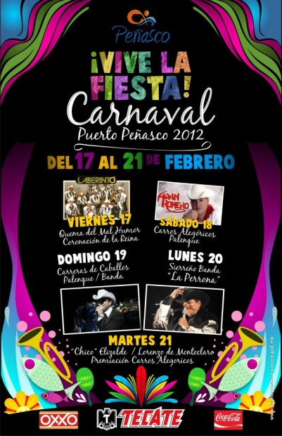 carnaval-401x620 Vive la Fiesta! Puerto Peñasco 2012 Carnaval  Feb. 17 - 21