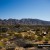 Vista desde el centro de viitantes suck toak en la reserva de la biosfera del pincacate y gran desierto de altar, puerto penacso sonora