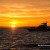 Yacht at Sunset in puerto penasco sonora