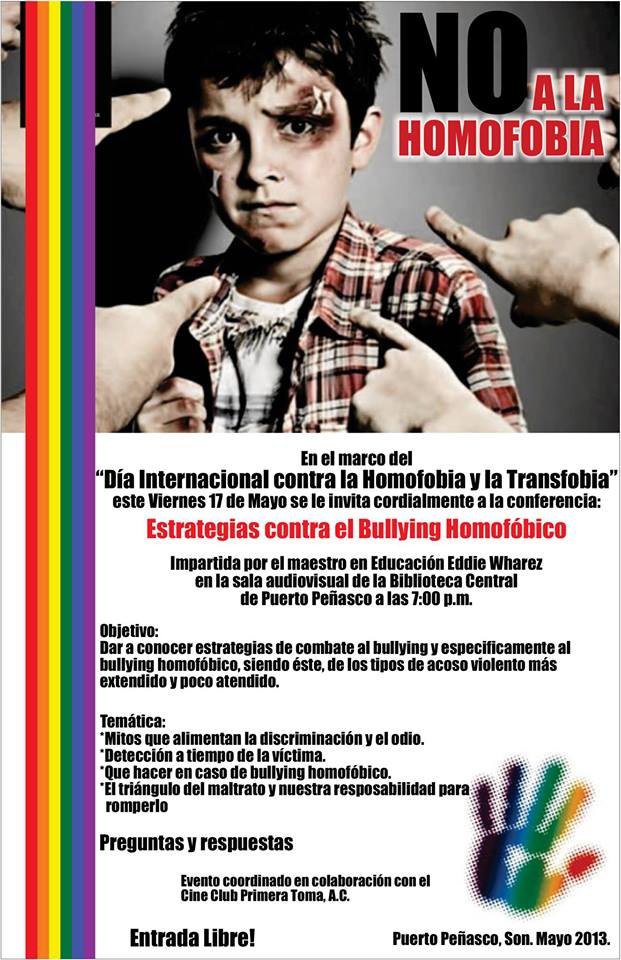 conferencia-17mayo Conferencia contra el bullying homofóbico