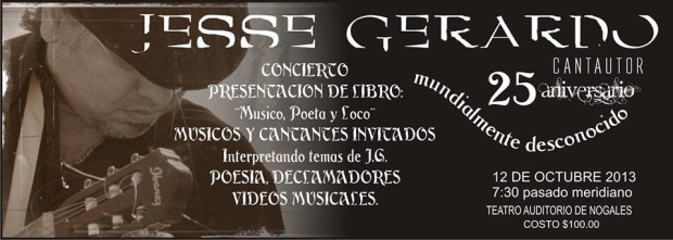 jesse-g1-620x221 Jesse Gerardo: 25 years of music and poetry