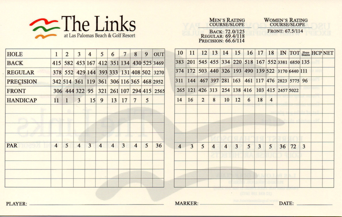 The-links-scorecard-1200x761 The Links at Las Palomas Beach & Golf Resort