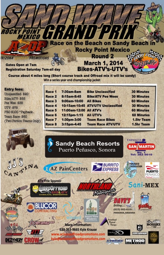 sand-wave1-630x982 March Madness!  Rocky Point Weekend Rundown!