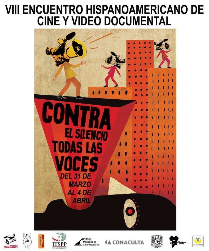 cartel-voces Documental Independiente: Contra el Silencio Todas las Voces