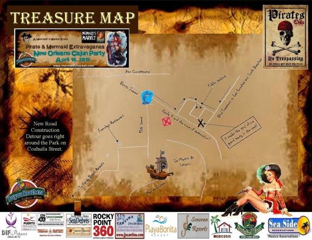 treasure-map-630x486 April Pirates! Rocky Point Weekend Rundown!