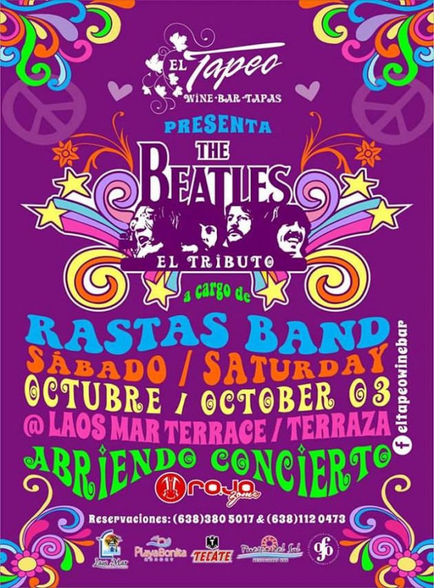 tapeo-beatles-tribute-630x854 All you need is love!  Rocky Point Weekend Rundown!