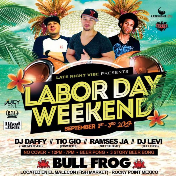 labor-day-bull-frog-620x620 How to Labor Day Weekend in Rocky Point!