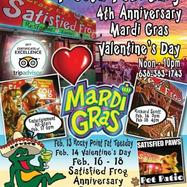 satisfied-frog-14-620x620 2018 Valentine's Day tips in Rocky Point!