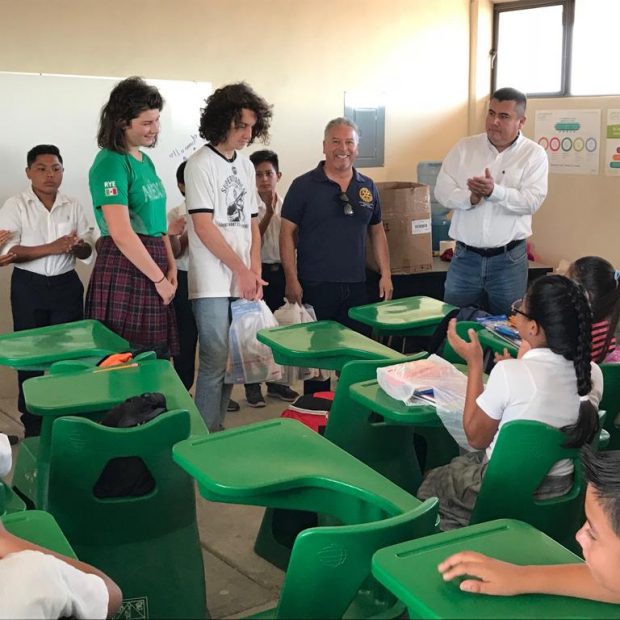 5-620x620 Peñasco Rotary Club delivers school supplies to local middle school