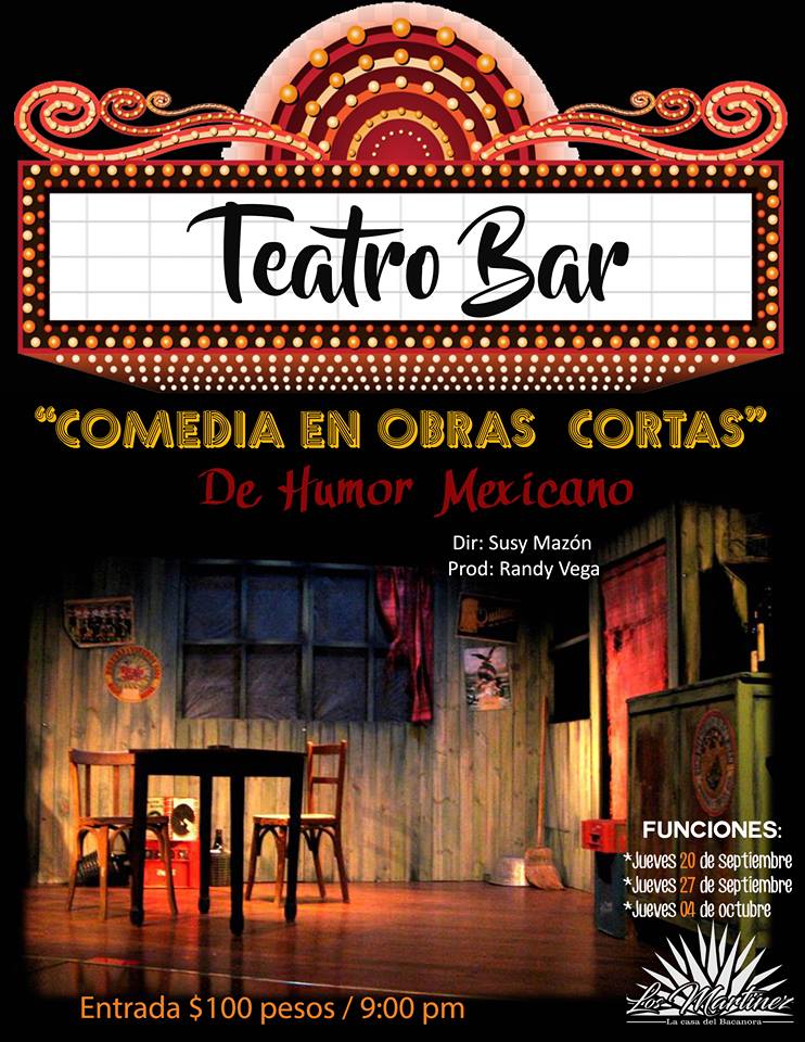 teatro-bar-poster ¡Teatro Bar en Puerto Peñasco!