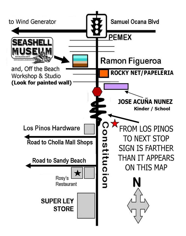 seashell-museum-map Hello, March! Rocky Point Weekend Rundown!