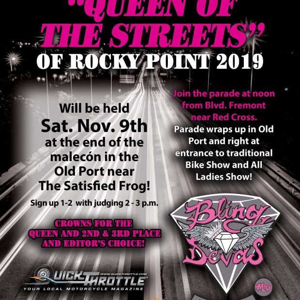 Queen-of-the-Streeets-2019-620x620 Get your motor running! Rocky Point Weekend Rundown!