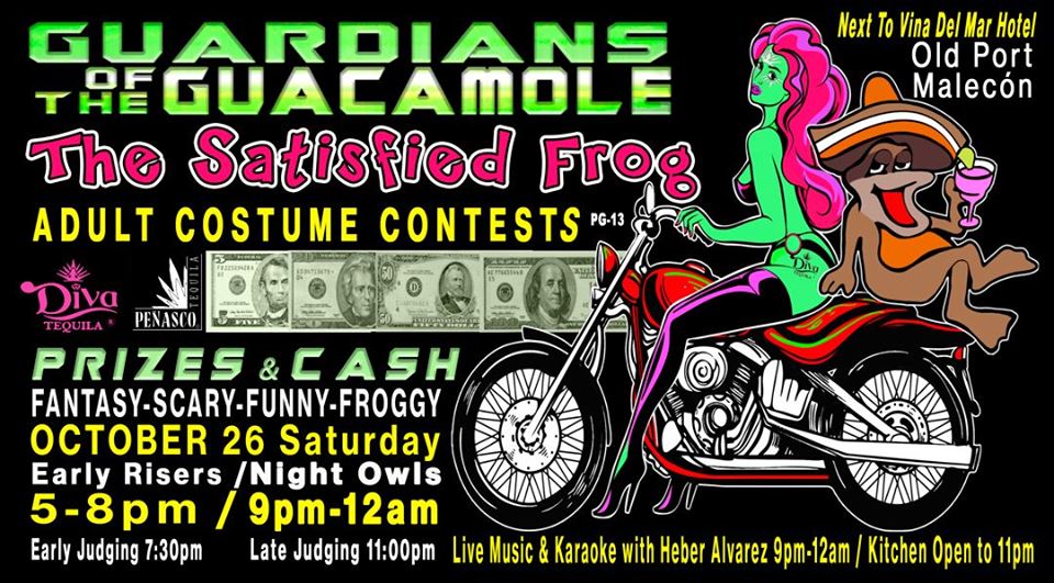Satisfied-Frog-Costume-Contest Eat your art out! Rocky Point Weekend Rundown!