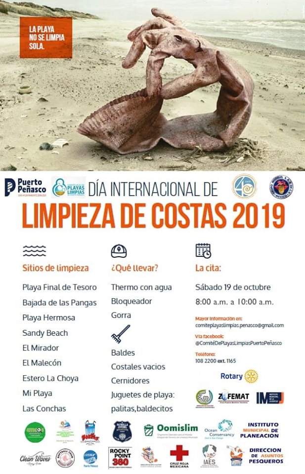 limpieza-19-octubre Jornada de Limpieza Internacional de Costas 2019