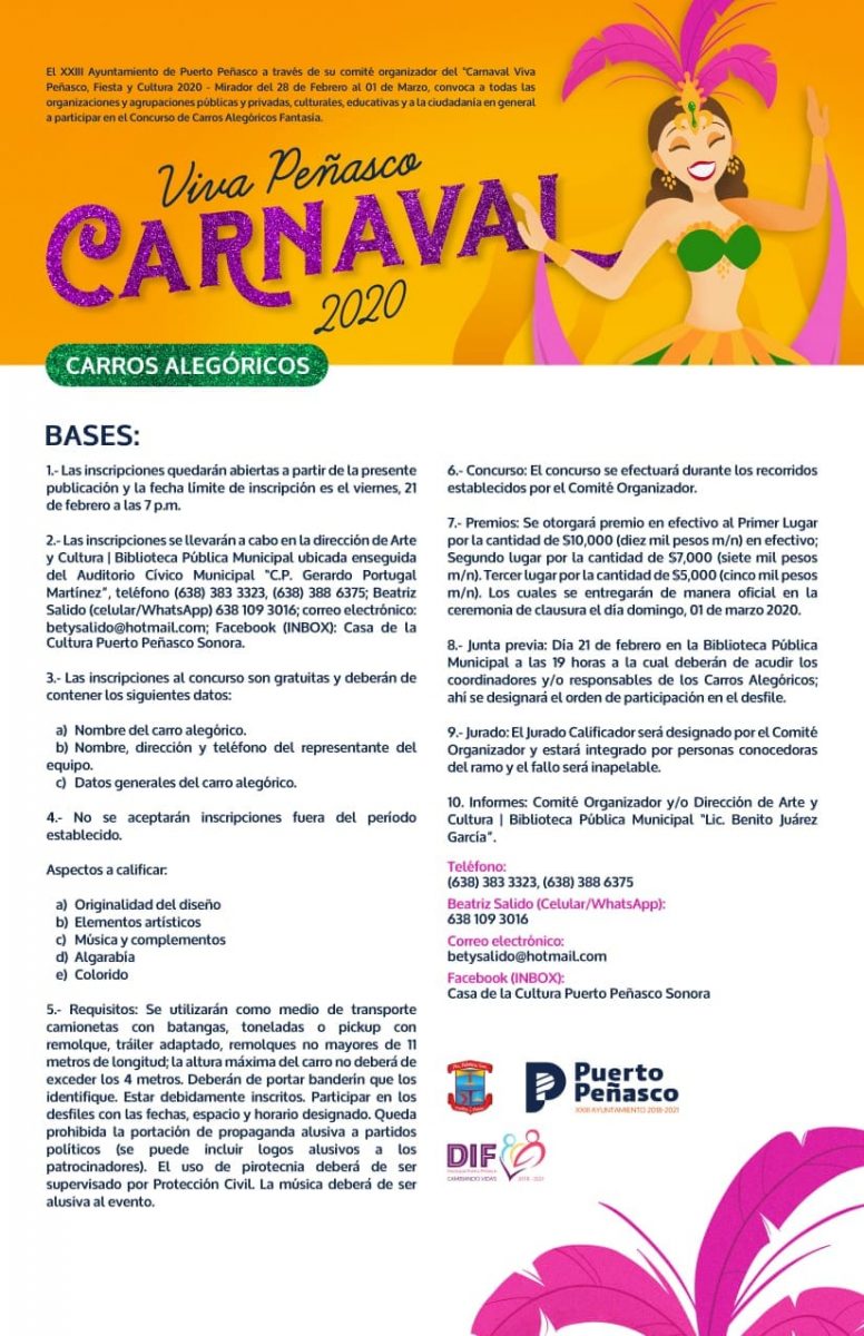 Convocatoria-Carros-Alegoricos-Carnaval-20-776x1200 Call for Carnaval floats & groups!