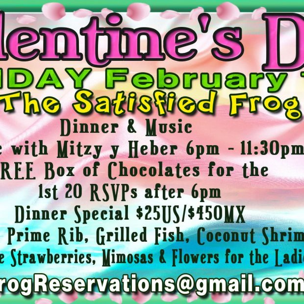 Satisfied-Frog-Valentines-Day-20-620x620 Snow Moon?  Rocky Point Weekend Rundown!