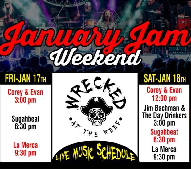 Wrecked-January-Jam-Weekend-Music-20-620x548 Jam with us! Rocky Point Weekend Rundown!