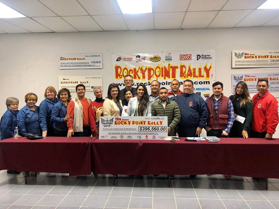 rally-donations-2019 Rocky Point Rally delivers donations of nearly 400,000 pesos