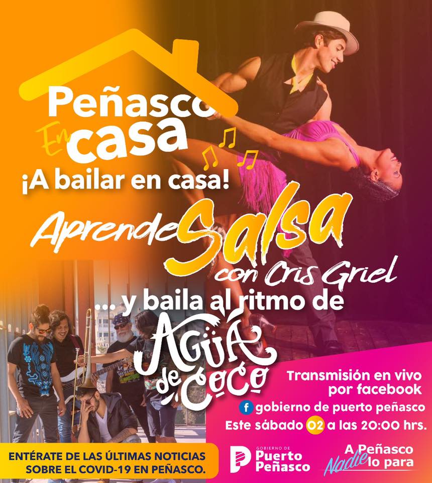 2-mayo-bailar-salsa-en-casa Agua de Coco - ¡a bailar en casa! 2 de mayo