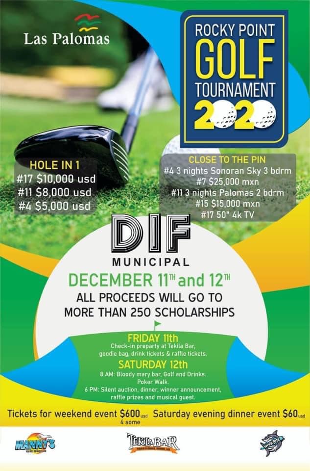 DIF-Golf-Tournament-2020 Giving Thanks 2020. Rocky Point Weekend Rundown