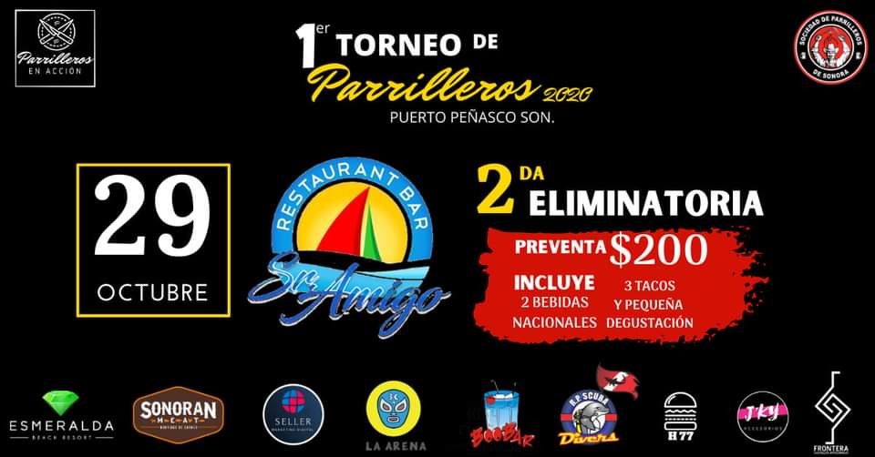 Parrilleros-2da-Eliminatoria-2020 Celebrate Life - Rocky Point Weekend Rundown