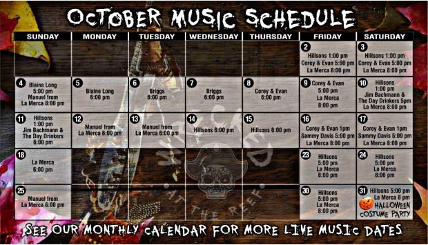 Wrecked-music-schedule-October-2020-620x356 Rocky Point Rundown Return!