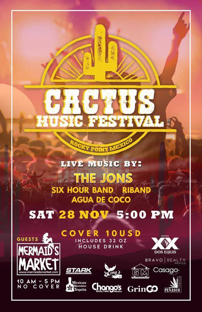 Cactus-Music-Festival-2020 Coastal distancing - Rocky Point Weekend Rundown