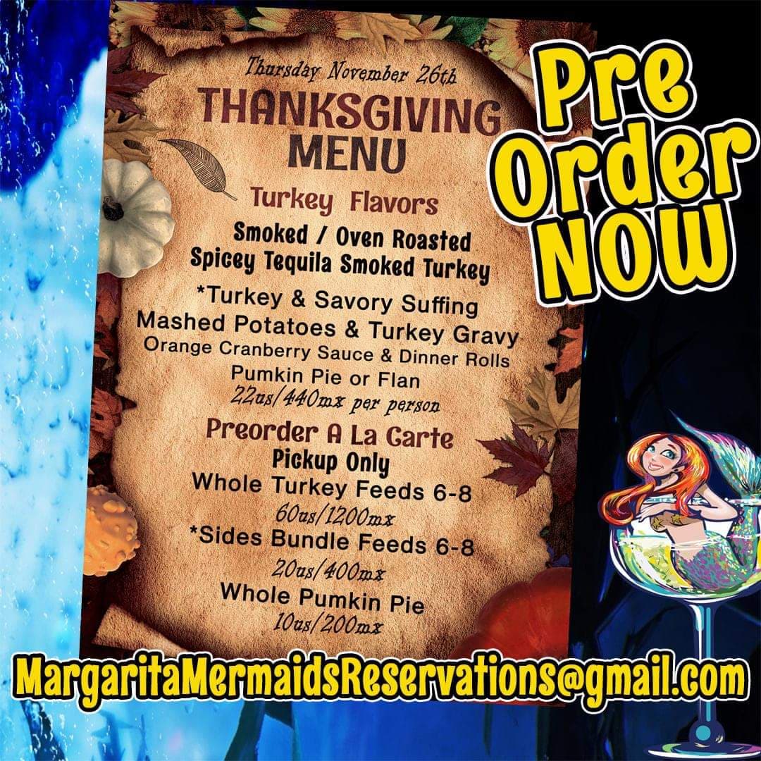 margarita-mermaids-2 Thanksgiving in Rocky Point 2020