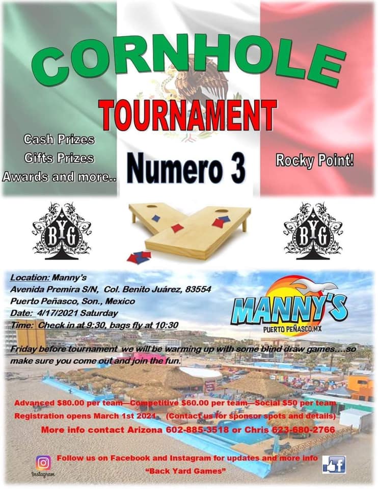 mannys-cornhole-2021 Spring is in the air! Rocky Point Rundown!