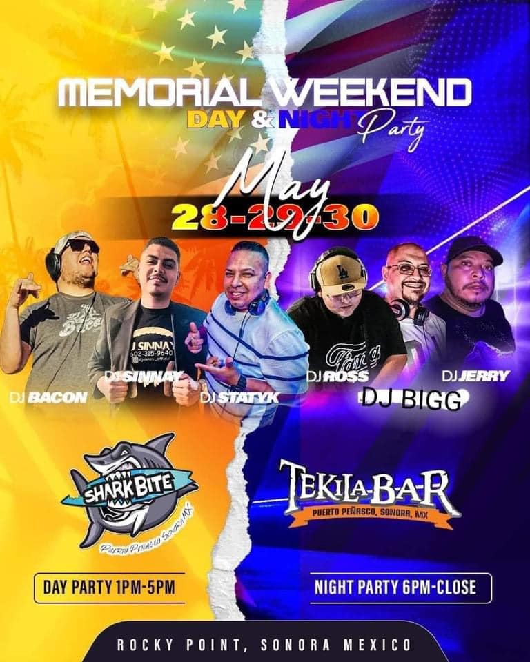 RX7WBBF Tekila Bar Memorial Night Party