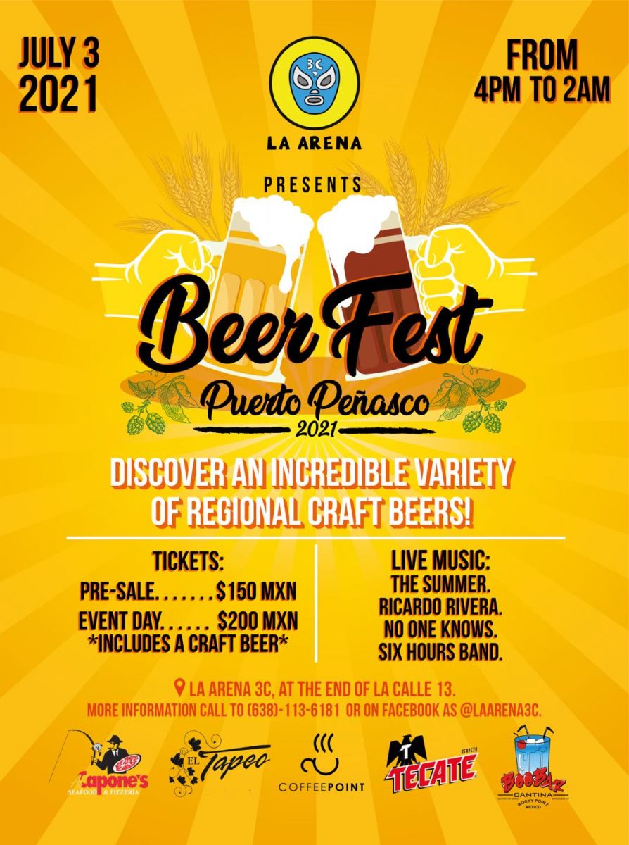drag Tick Brise Beer Fest 2021 @ La Arena- Rocky Point 360