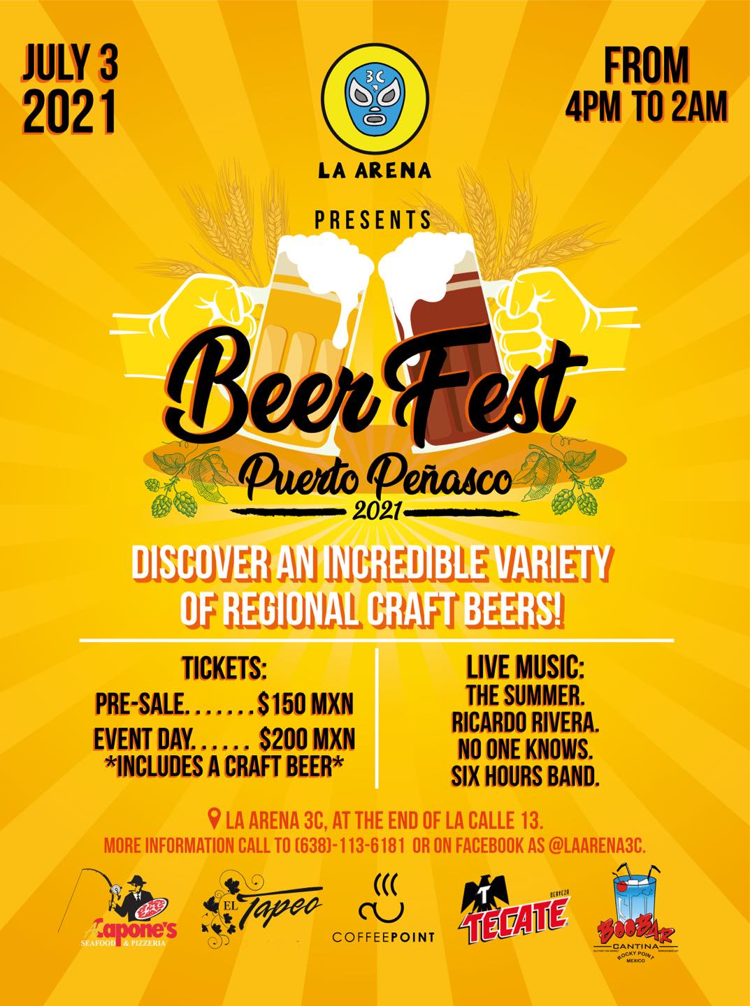 Beer-Fest-la-buena La Arena 3C Beerfest!
