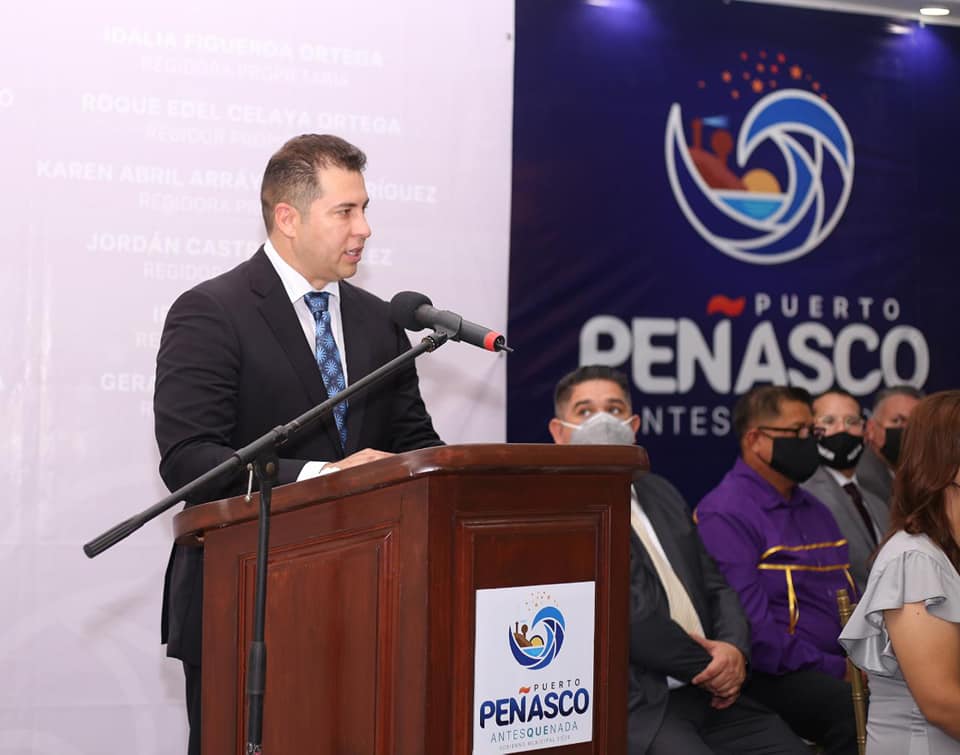 jorge-pivac-toma-protesta-2021 Puerto Peñasco swears in mayor for 2021-2024