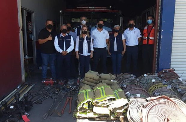 surprise-donation-gear-620x405 Peñasco Rotary strengthens ties to local Bomberos through ongoing donations