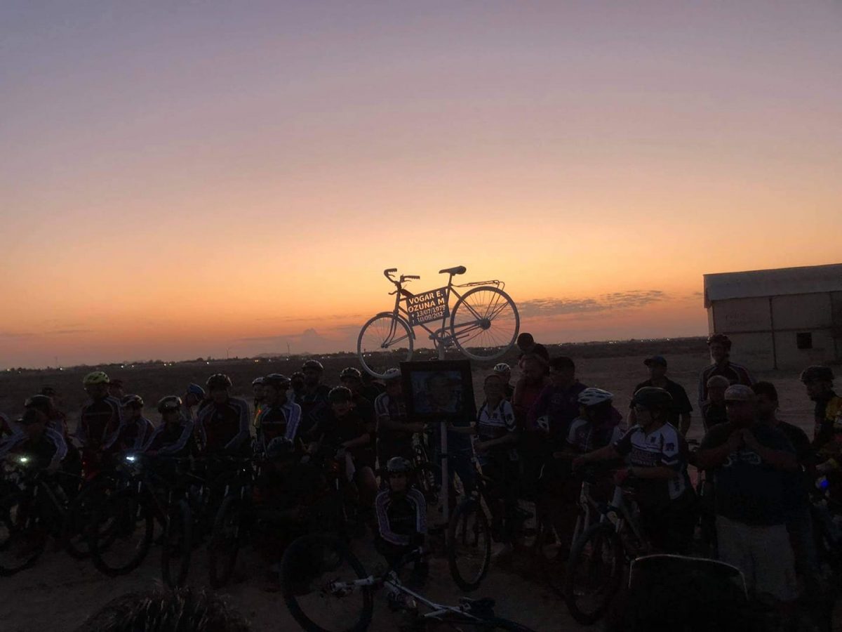 vogar-exodo-bikes-1200x900 Bicycle memorial along highway in honor of fallen cyclist