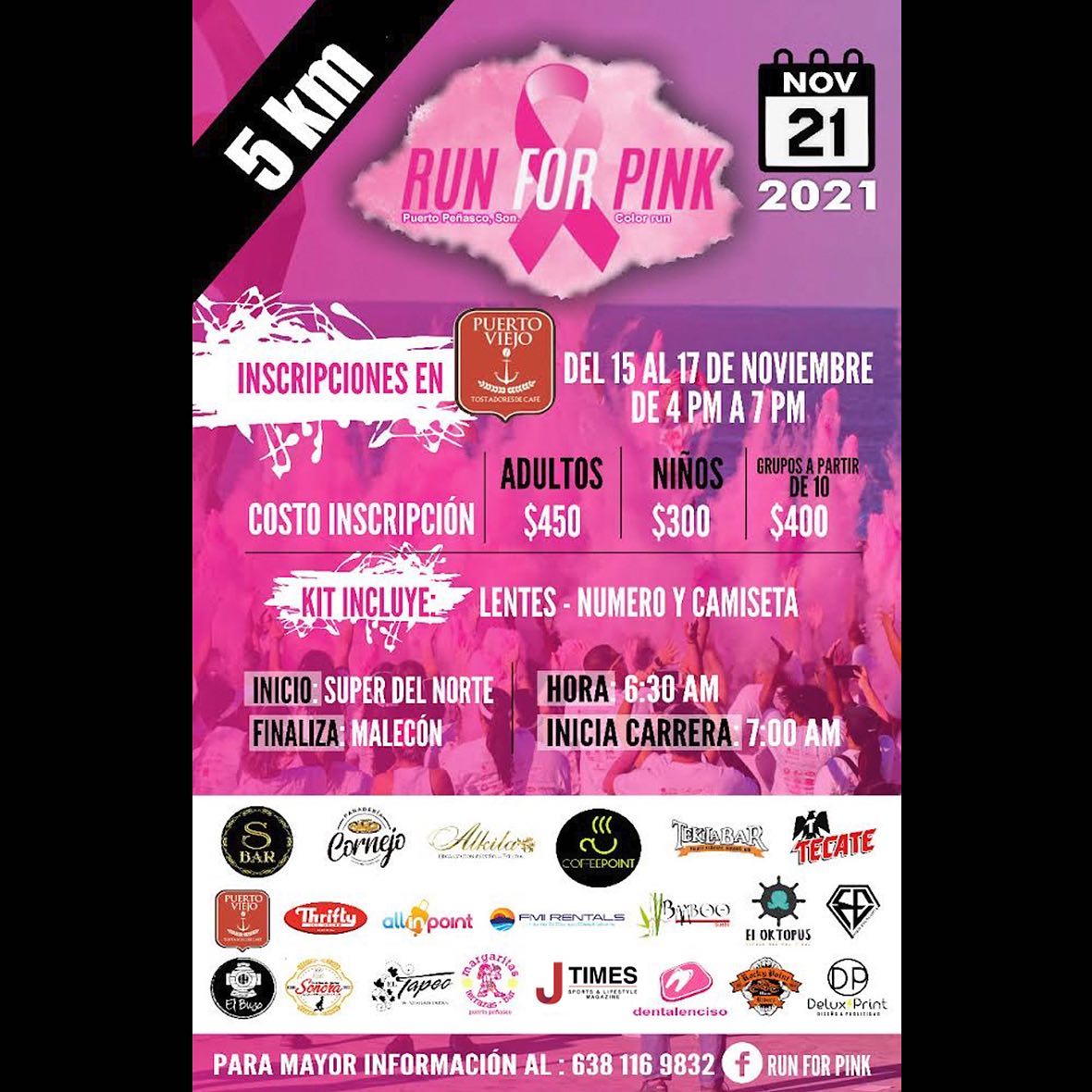 Run-for-pink-updated Run for Pink Carrera con Causa