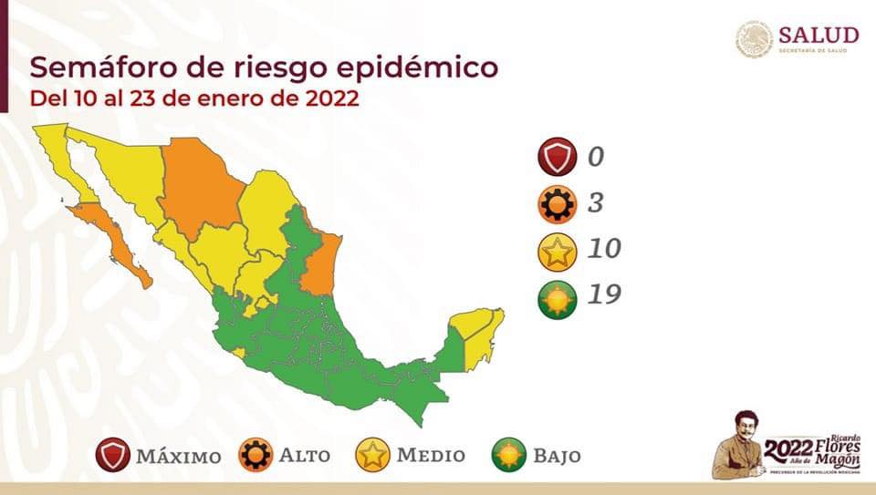 jan-10-23-mexico-semaforo-1 Peñasco green though Covid cases rise in Sonora